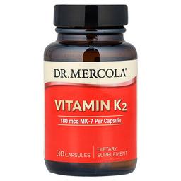 Dr Mercola Vitamin K2 180 Mcg 30 Capsules