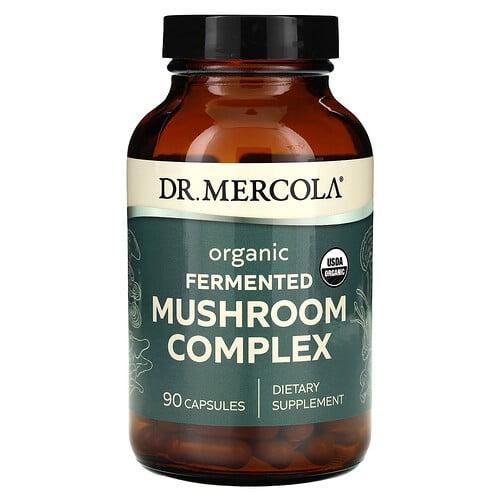 Dr Mercola Organic Fermented Mushroom Complex 90 Capsules product image