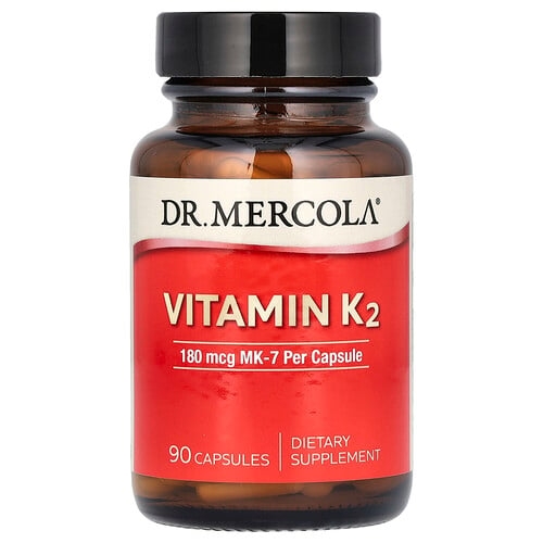Dr Mercola Vitamin K2 180 Mcg 90 Capsules product image