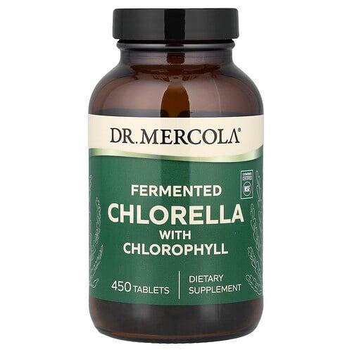 닥터 멀코라 Dr. Mercola, 발효된 클로렐라, 450정 product image