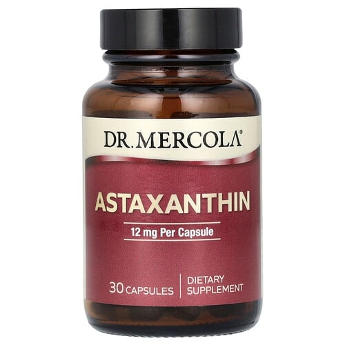 Dr Mercola Astaxanthin 12 Mg 30 Capsules product image