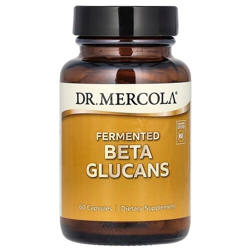 Dr Mercola Fermented Beta Glucans 60 Capsules product image