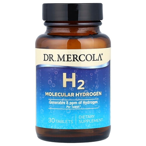 Dr Mercola H2 Molecular Hydrogen 30 Tablets 80 Mg Per Tablet product image