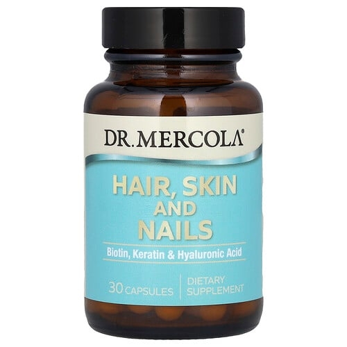 Dr Mercola Hair Skin And Nails 30 Capsules product image