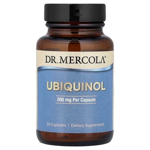 Dr Mercola Ubiquinol 200 Mg 30 Capsules product image