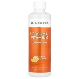Dr Mercola Liposomal Vitamin C Citrus Vanilla 15 2 Fl Oz 450 Ml