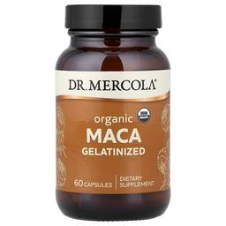 Dr Mercola Organic Maca Gelatinized 60 Capsules 500 Mg Per Capsule