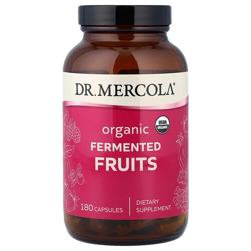 Dr Mercola Organic Fermented Fruits 180 Capsules product image