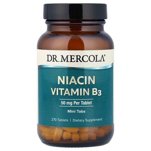 Dr Mercola Niacin Vitamin B3 50 Mg 270 Tablets product image