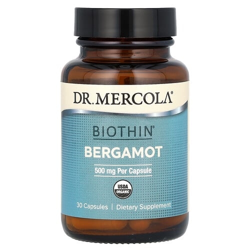 Dr Mercola Biothin Bergamot 500 Mg 30 Capsules product image