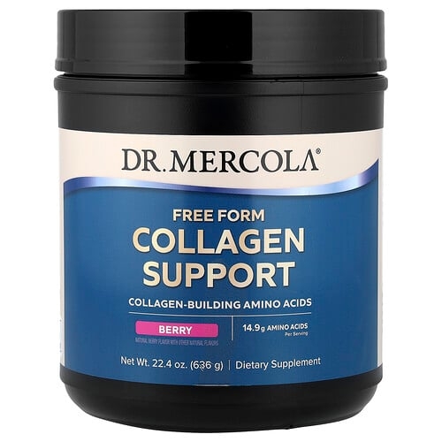 Dr Mercola Free Form Collagen Support Berry 22 4 Oz 636 G product image