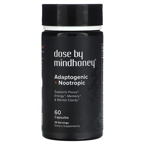 Mindhoney Dose Adaptogenic Nootropic 60 Capsules product image
