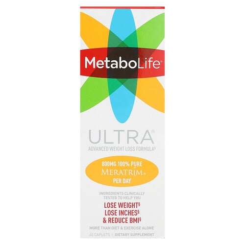 Metabolife Ultra Advanced Weight Loss Formula 45 Caplets product image