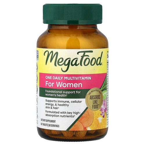 Megafood One Daily Multivitamin For Women 60 Tablets product image