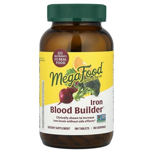 Megafood Iron Blood Builder 180 Tablets product image
