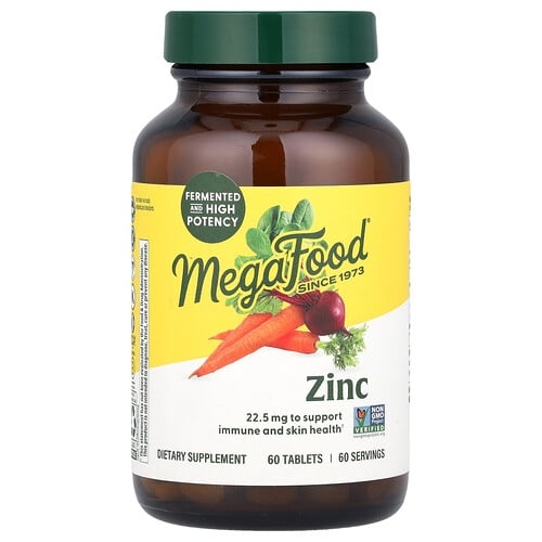 Megafood Zinc 22 5 Mg 60 Tablets product image