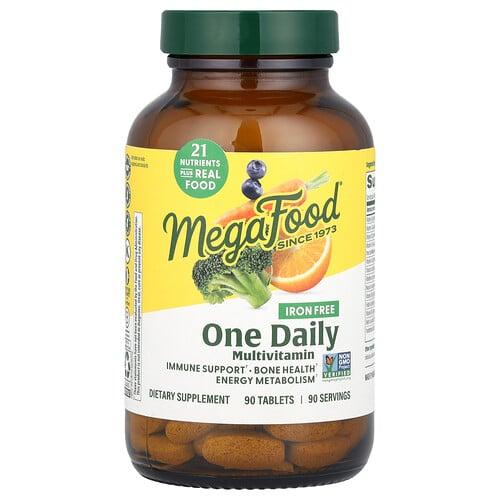 Megafood One Daily Multivitamin Iron Free 90 Tablets product image