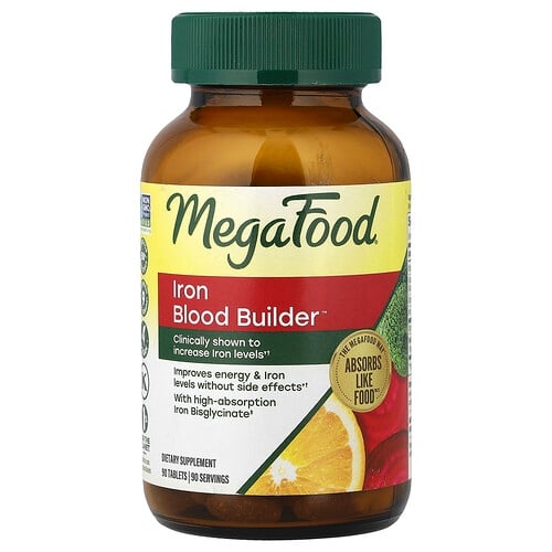 Megafood Iron Blood Builder 90 Tablets product image