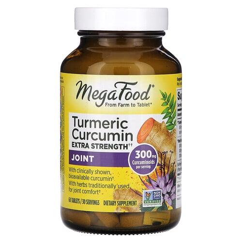 Megafood Turmeric Curcumin Joint 60 Tablets product image