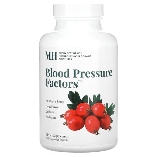 Michael S Health Blood Pressure Factors 180 Vegetarian Tablets product image
