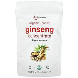 Micro Ingredients Organic Ginseng Concentrate 4 Oz 113 G