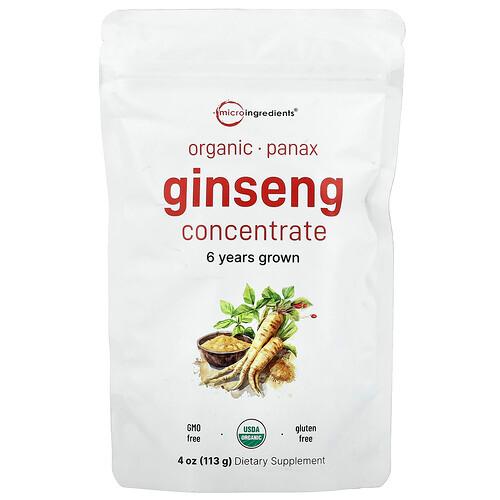 Micro Ingredients Organic Ginseng Concentrate 4 Oz 113 G product image