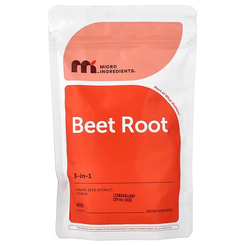 Micro Ingredients Beet Root 400 Tablets product image
