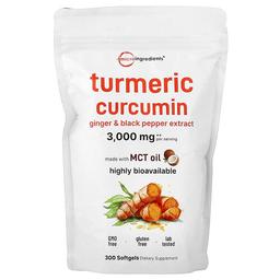 Micro Ingredients Turmeric Curcumin 300 Softgels
