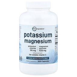 Micro Ingredients Potassium Magnesium 300 Capsules