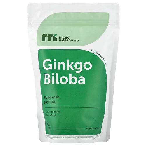 Micro Ingredients Ginkgo Biloba 400 Softgels product image