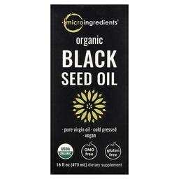 Micro Ingredients Organic Black Seed Oil 16 Fl Oz 473 Ml