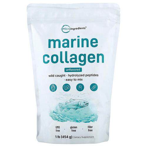 Micro Ingredients Marine Collagen Unflavored 1 Lb 454 G product image