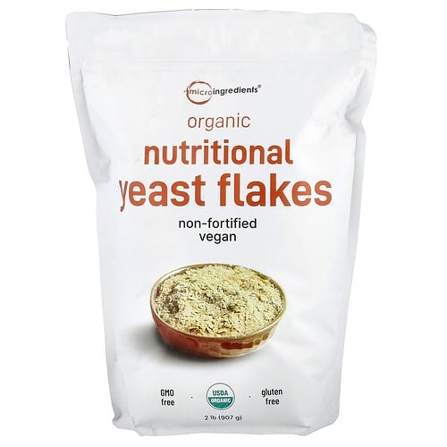 Micro Ingredients Organic Nutritional Yeast Flakes 2 Lb 907 G product image