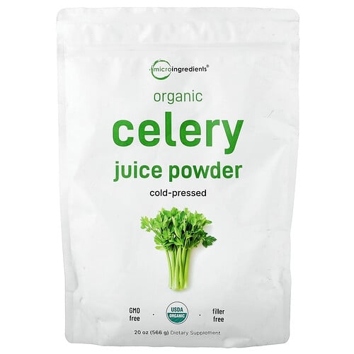 Micro Ingredients Organic Celery Juice Powder 20 Oz 566 G product image