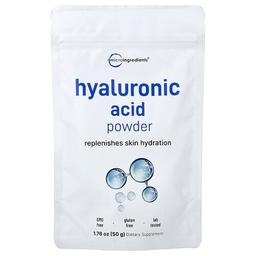 Micro Ingredients Hyaluronic Acid Powder 1 76 Oz 50 G