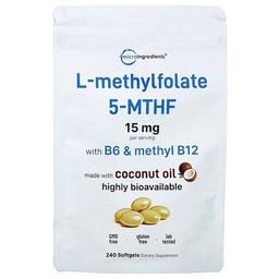 Micro Ingredients L Methylfolate 240 Softgels