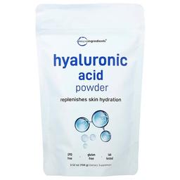 Micro Ingredients Hyaluronic Acid Powder 3 52 Oz 100 G