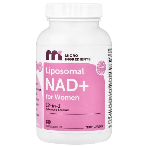 Micro Ingredients Liposomal Nad For Women 180 Vegetarian Capsules product image