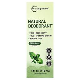 Micro Ingredients Liquid Chlorophyll Fresh Peppermint 4 Fl Oz 118 Ml