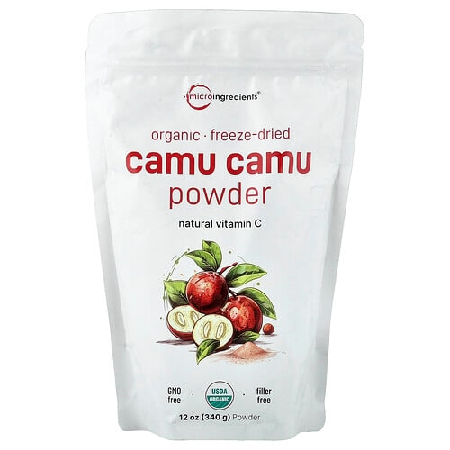 Micro Ingredients Organic Camu Camu Powder Freeze Dried 12 Oz 340 G product image