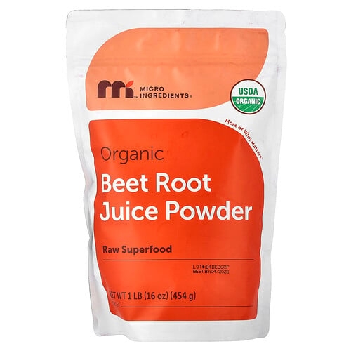 Micro Ingredients Organic Beet Root Juice Powder 1 Lb 454 G product image