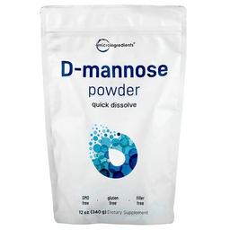 Micro Ingredients D Mannose Powder 12 Oz 340 G