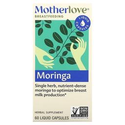 Motherlove Breastfeeding Moringa 60 Liquid Capsules 579 Mg Per Capsule
