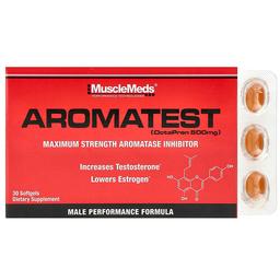 Musclemeds Aromatest 500 Mg 30 Softgels