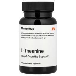 Momentous L Theanine 60 Capsules 200 Mg Per Capsule