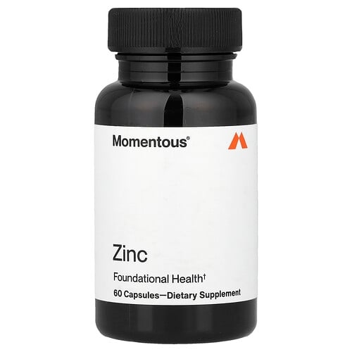 Momentous Zinc 60 Capsules 15 Mg Per Capsule product image