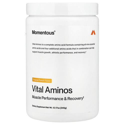 Momentous Vital Aminos Tropical Punch 12 17 Oz 345 G product image