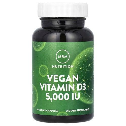 Mrm Nutrition Vegan Vitamin D3 125 Mcg 5 000 Iu 60 Vegan Capsules product image