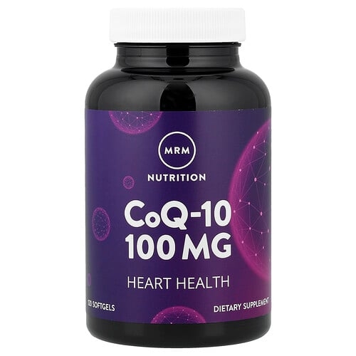 Mrm Nutrition Coq 10 120 Softgels product image