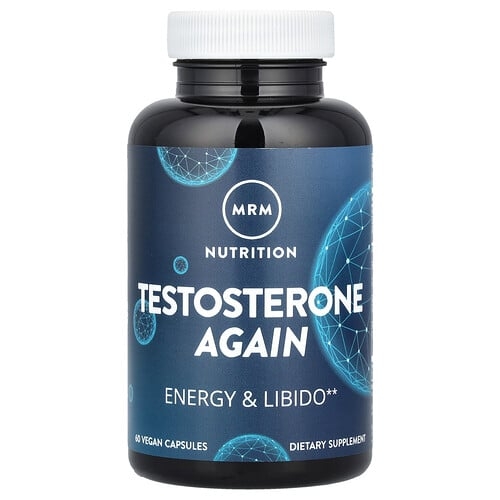 Mrm Nutrition Testosterone Again 60 Vegan Capsules product image